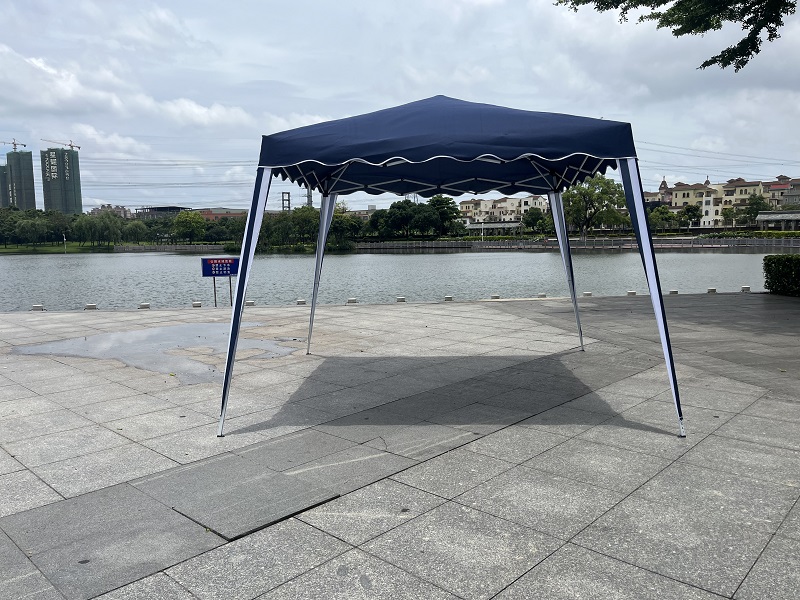 2.4*2.4m Steel Frame PE Gazebo Folding Tent