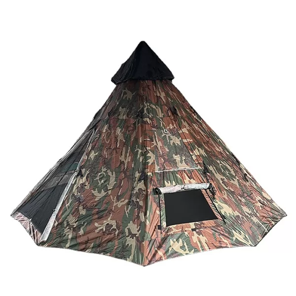 6 Persons Pyramid Camping Tent Outdoor Tent Made in China