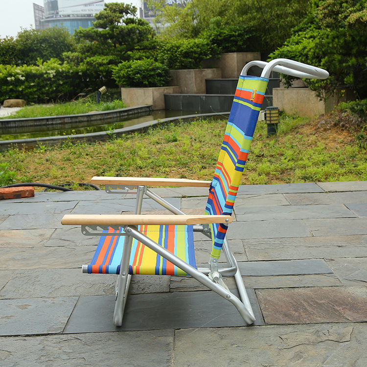 Outdoor Adjustable Height Foldable Lounge Chair Made In China